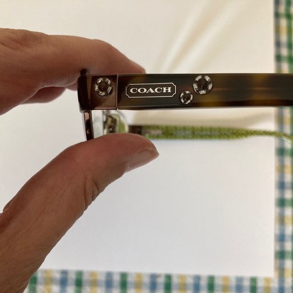 Coach HC5006 Summer Eyeglasses - Golden Brown, with Case - Picture 6 of 11